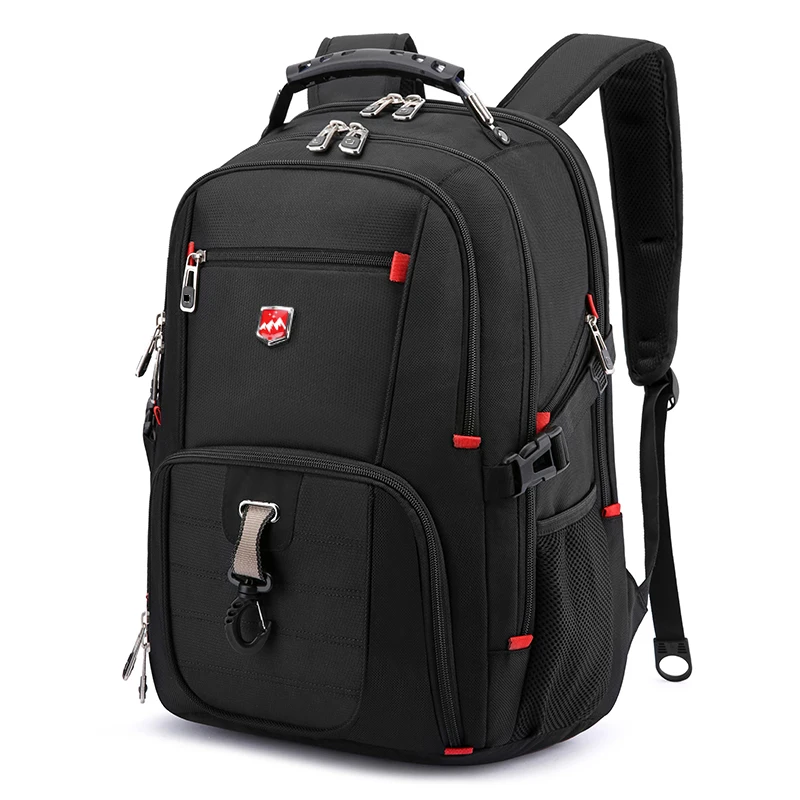 Waterproof Men's Backpack 17/20 Inch Laptop Backpacks School Travel Bag Swiss-style Large Capacity Business bagpack Male Mochila - Image 3