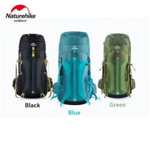 Naturehike Backpack Waterproof Rucksack 45L 55L 65L Big Knapsack Backpacking Camping Climbing Hiking Travel Bag With Rain Cover