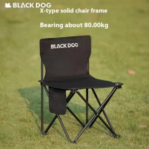 Naturehike BLACKDOG Outdoor Camping Table And Chair Set Carbon Steel Floding Egg Roll Table Portable Oxford Folding Picnic Chair