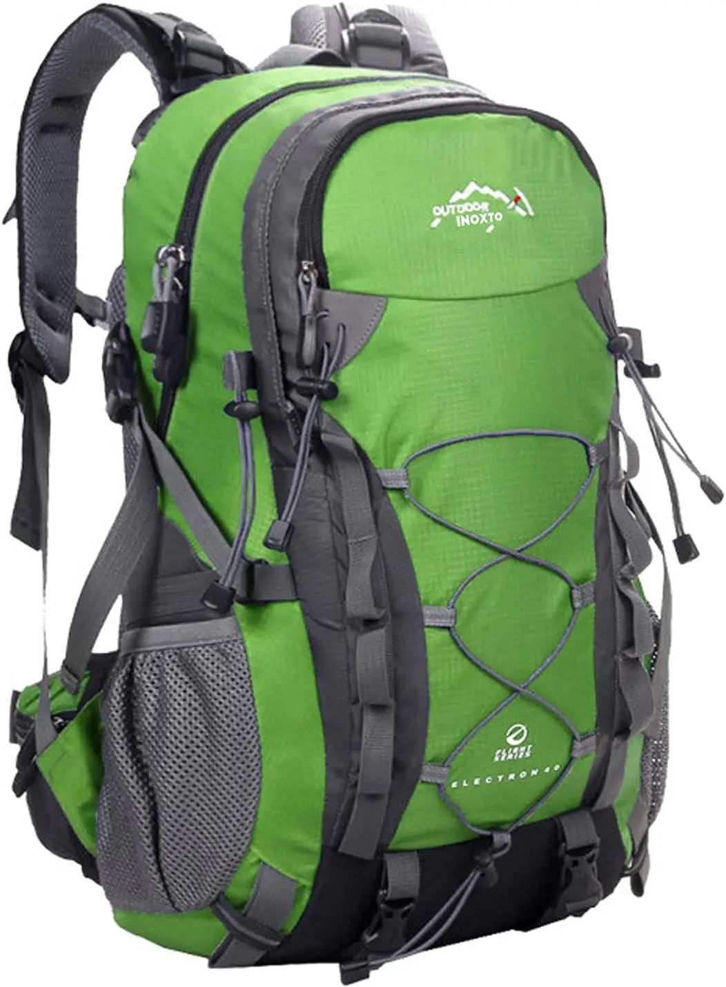 INOXTO lightweight Hiking Backpack 35L/40L Hiking Daypack with Waterproof Rain Cover for Travel Camping Outdoor Men and Women