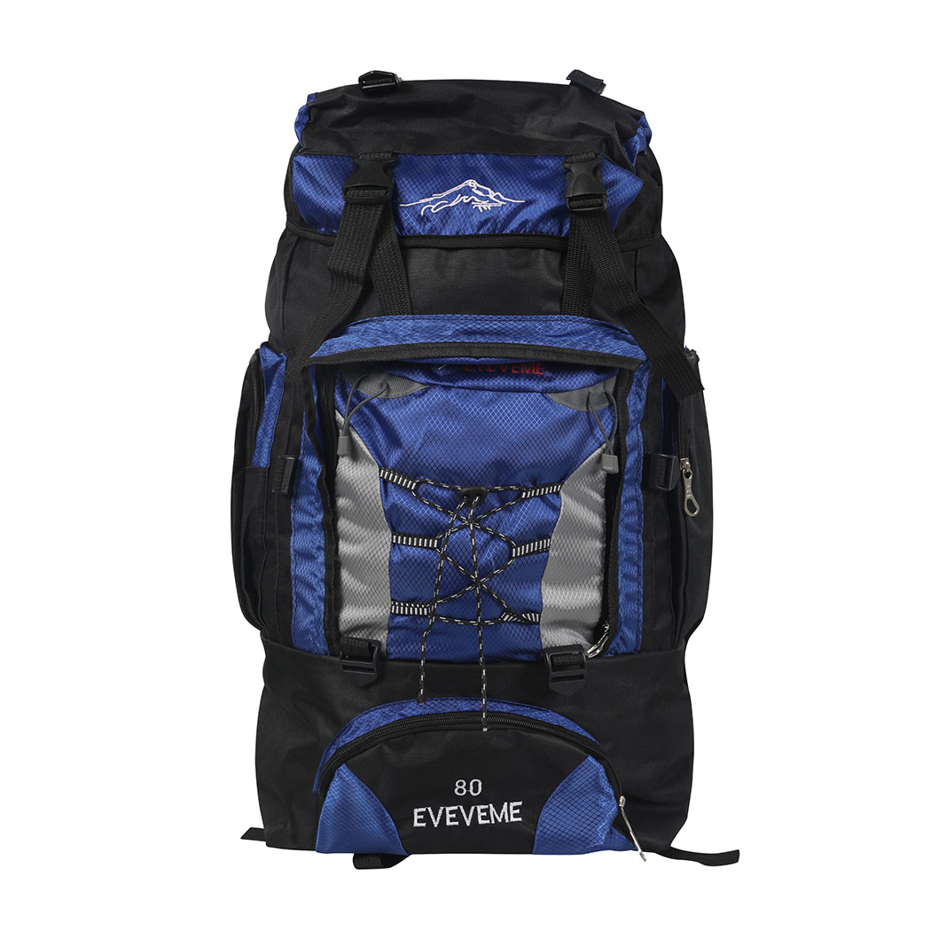 Military Backpack Tactical Hiking Camping Blue - Image 2