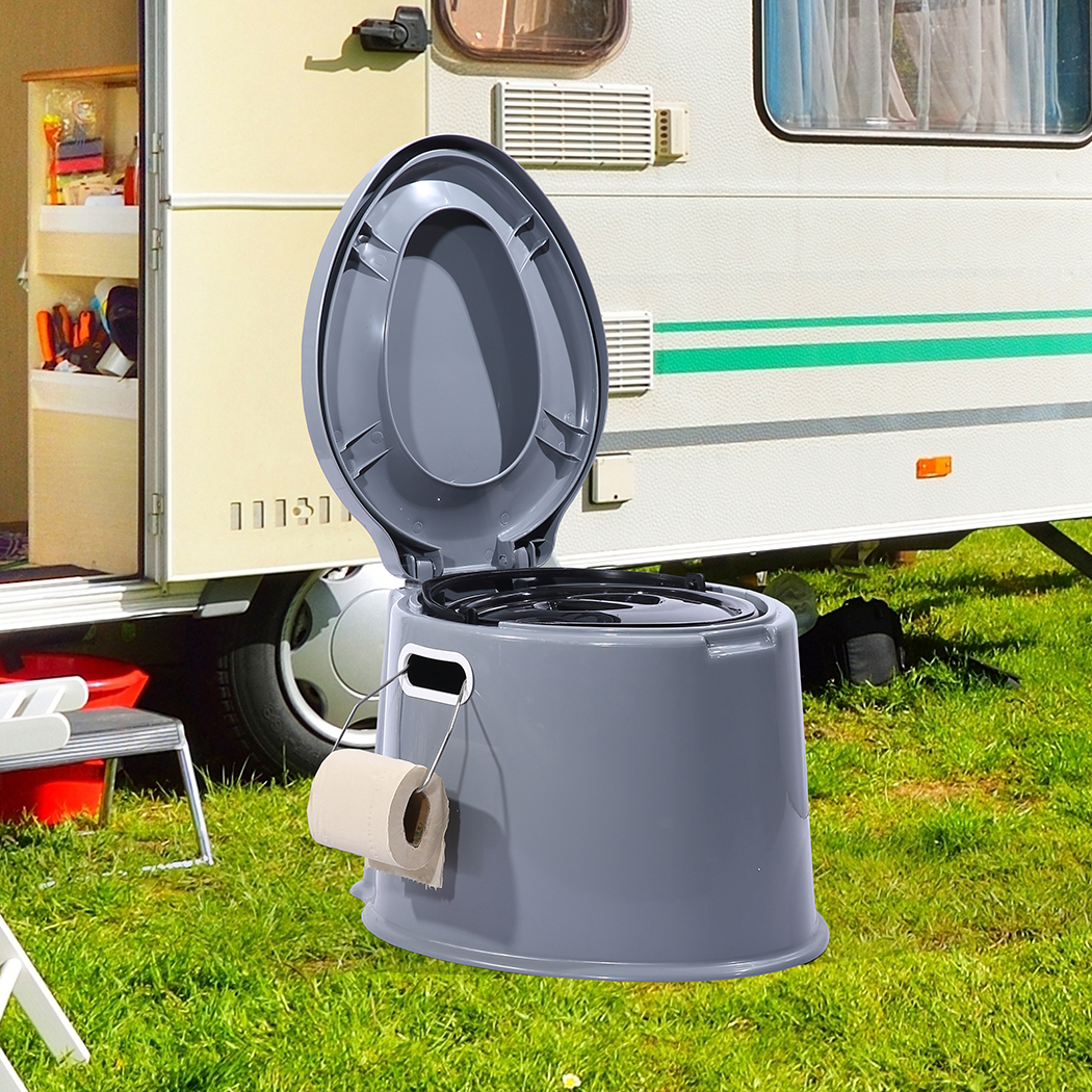 6L Camping Toilet Outdoor Portable Potty - Image 8