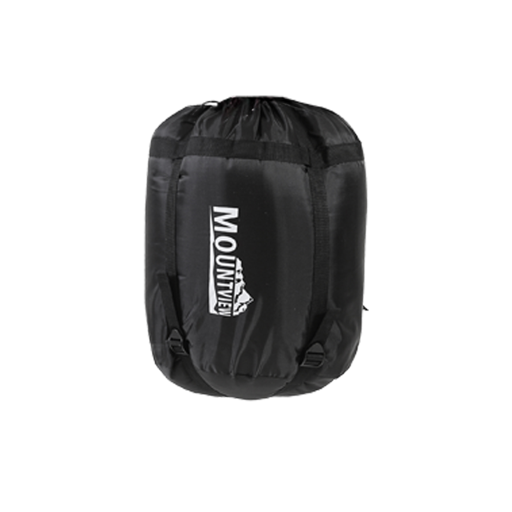 Mountview Sleeping Bag Outdoor Camping Green - Image 4